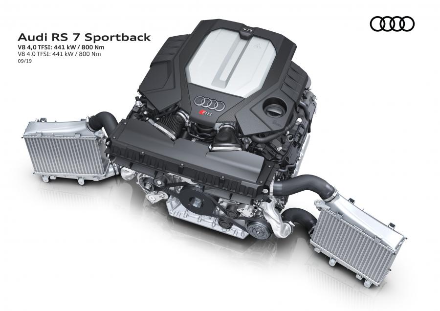 Схема Audi RS7 Sportback 2019 года  (WW) (фото 65 из 80)